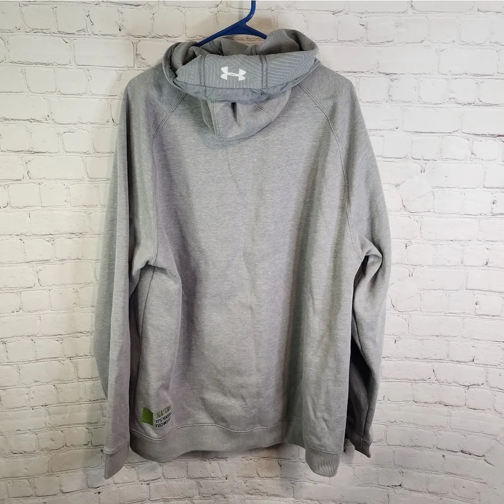 Under Armour Men's Gray Full-Zip Hoodie Jacket